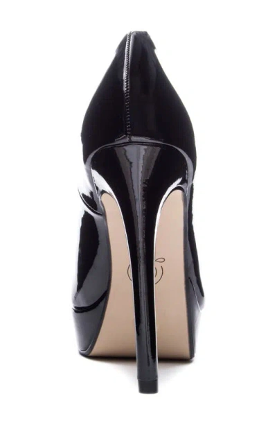 Chinese Laundry Wow Womens Padded Insole Stillettos Platform Heels In Black