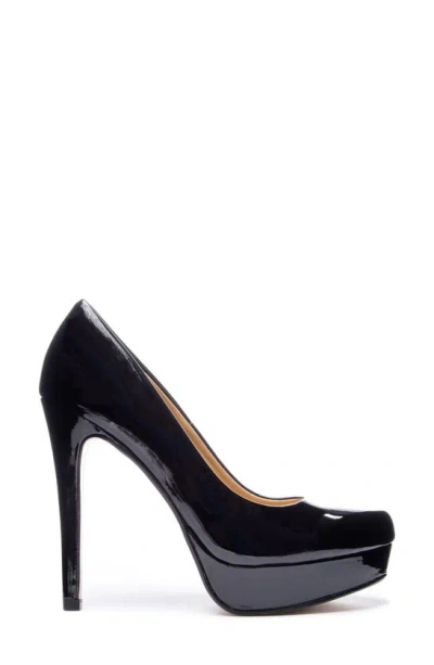 Chinese Laundry Wow Womens Padded Insole Stillettos Platform Heels In Black