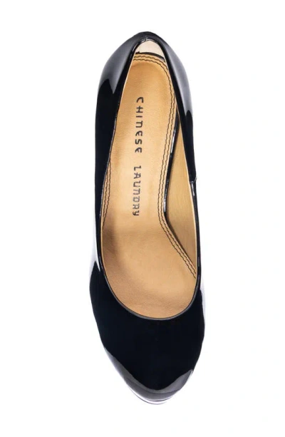 Chinese Laundry Wow Womens Padded Insole Stillettos Platform Heels In Black