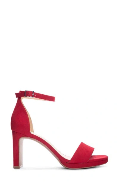 Chinese Laundry Timi Square Toe Sandal In Red