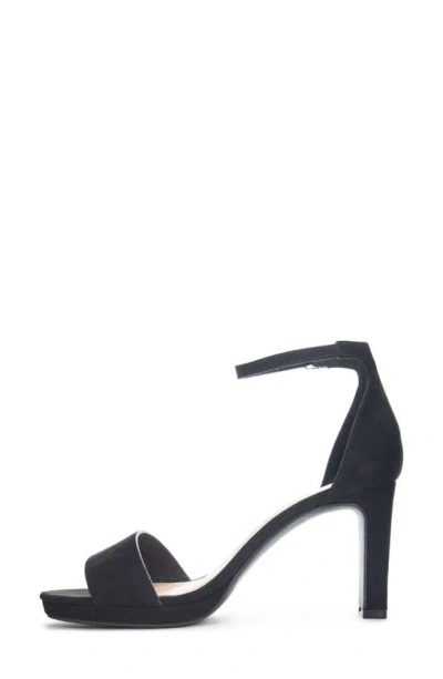 Chinese Laundry Timi Square Toe Sandal In Black