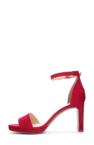 Chinese Laundry Timi Square Toe Sandal In Red