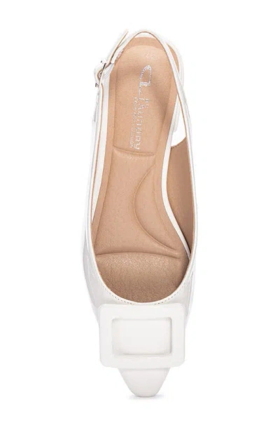 Shop Cl By Laundry Sweetie Slingback Pump In White
