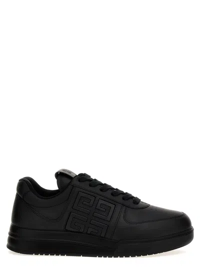 Shop Givenchy 4g Sneakers In Black