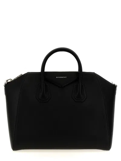 Shop Givenchy Antigona Hand Bags Black