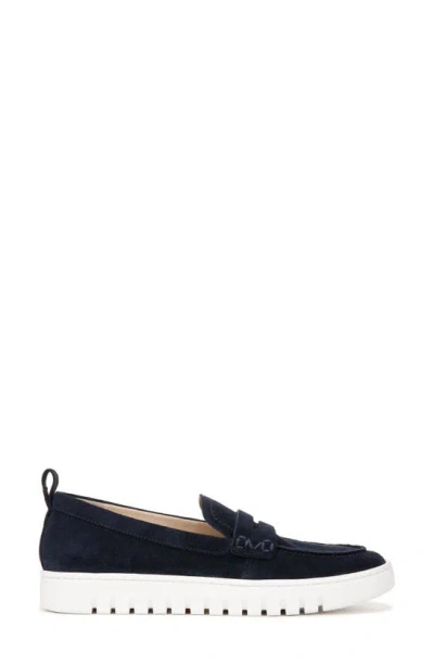 Shop Vionic Uptown Hybrid Penny Loafer (women) In Navy/ White