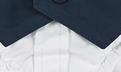 Andy & Evan Vest, Button-up Bodysuit, Pants & Bow Tie Set In Navy