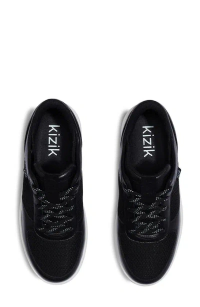 Shop Kizik Brisbane Hands-free Sneaker In Black