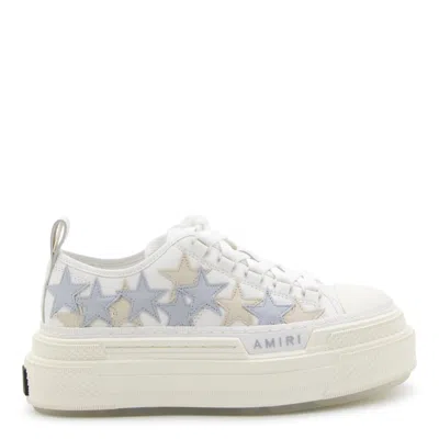 Shop Amiri Sneakers In Grey Blue