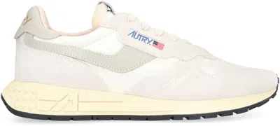 Shop Autry Reelwind Low-top Sneakers In White