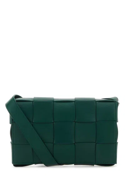 Shop Bottega Veneta Shoulder Bags In Green