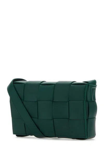Shop Bottega Veneta Shoulder Bags In Green