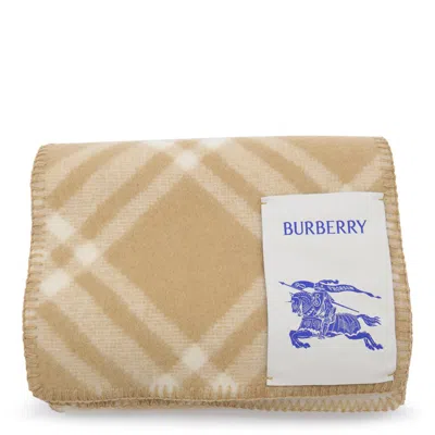 Shop Burberry Scarfs Beige