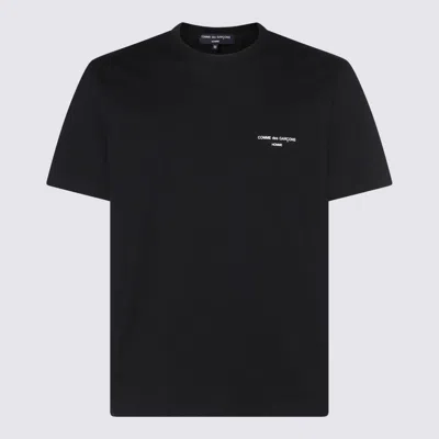 Shop Comme Des Garçons Homme Deux Comme Des Garcons Homme T-shirts And Polos Black