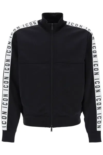 Shop Dsquared2 Dean Sport Fit Track Jacket In Nero