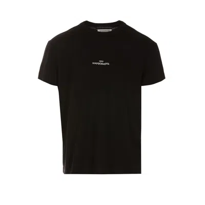Shop Maison Margiela T-shirts And Polos Black