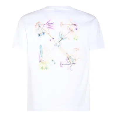 Shop Off-white T-shirts And Polos In White/multi