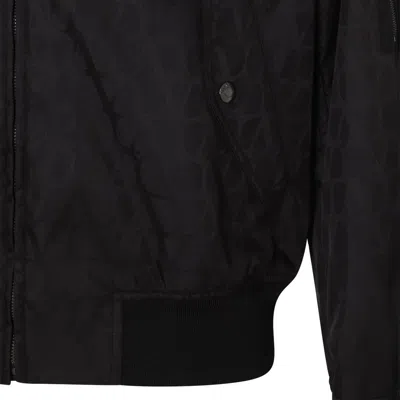 Shop Valentino Jackets Black