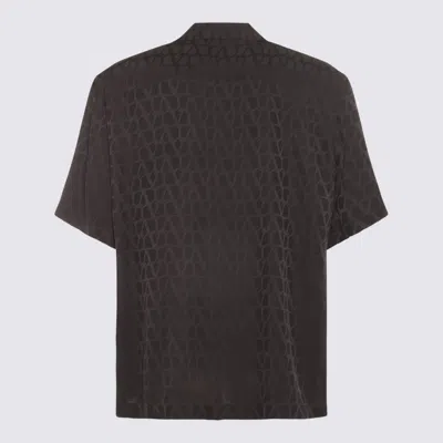 Shop Valentino Shirts Black