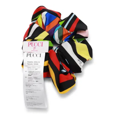 Shop Pucci Emilio  Accessories In Turchese/viola/indaco