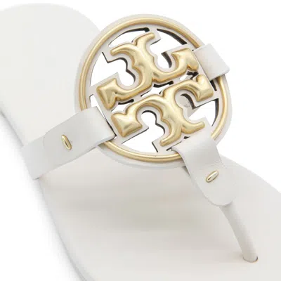 Shop Tory Burch Flat Shoes In New Cream