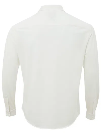 Shop Armani Exchange Organic Cotton White Men's Shirt