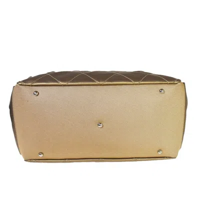 Pre-owned Chanel Paris Biarritz Gold Leather Shoulder Bag ()