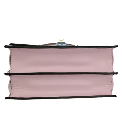 Shop Fendi Kan I Pink Leather Shoulder Bag ()