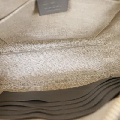 Shop Gucci Ssima Grey Leather Shoulder Bag ()