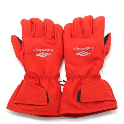 Shop Balenciaga Gloves Red