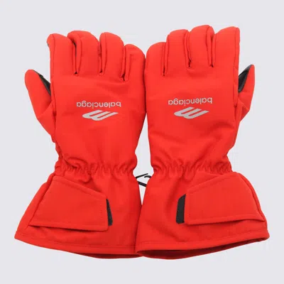 Shop Balenciaga Gloves Red