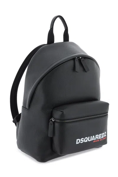 Shop Dsquared2 Bob Backpack In Nero