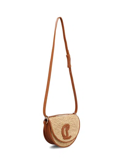 Shop Christian Louboutin Handbags In Natural/leather/leather