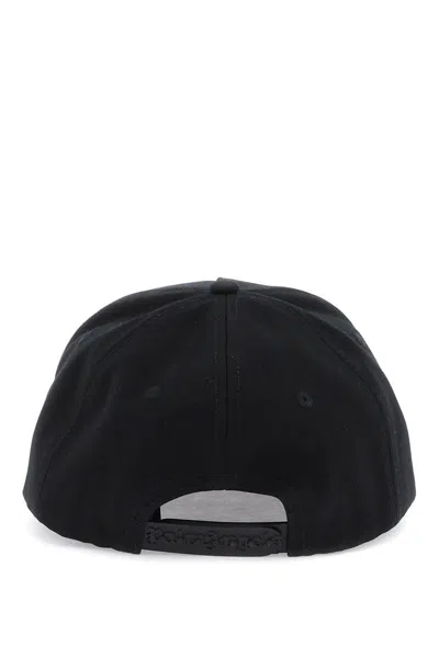Shop Palm Angels Embroidered Logo Baseball Cap With In Nero