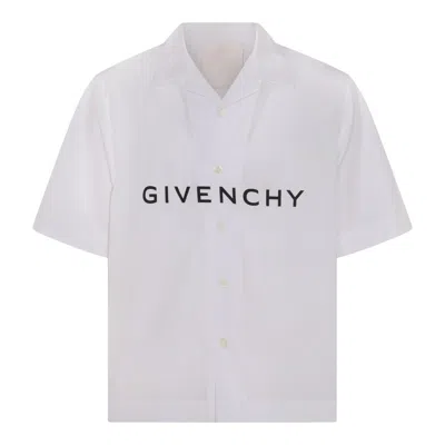 Shop Givenchy Shirts White