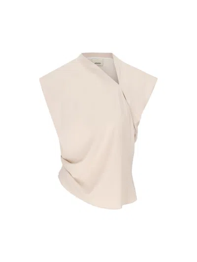 Shop Isabel Marant T-shirt And Polo In Chalk