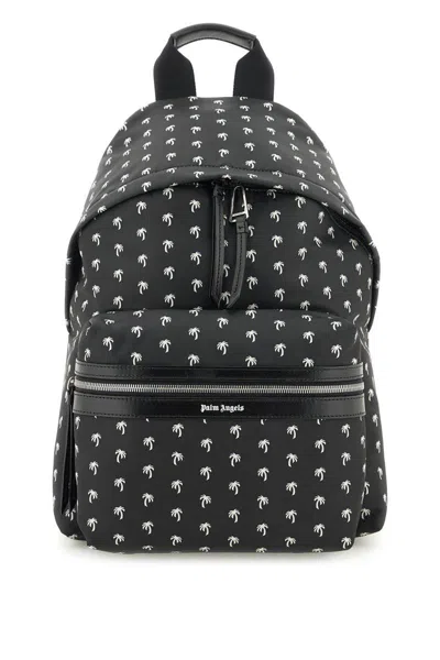 Shop Palm Angels Mini Palms Backpack In Nero