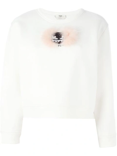 Fendi 'wonders' Sweatshirt In White