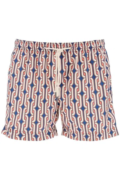Shop Peninsula Paraggi Sea Bermuda Shorts In Blu