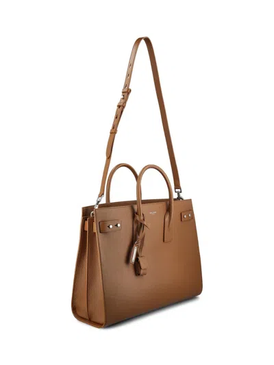 Shop Saint Laurent Handbags In Fox