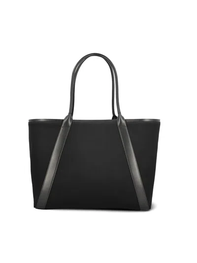 Shop Saint Laurent Handbags In Black/beige/black