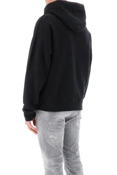 Shop Dsquared2 Cipro Fit Hoodie In Nero