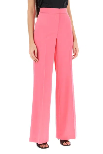 Shop Stella Mccartney Flared Tailoring Pants In Fuxia