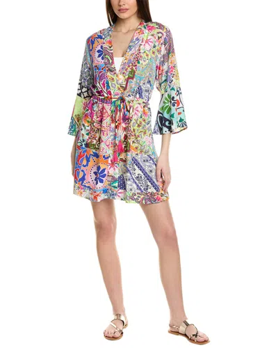 Shop Johnny Was Patchwork Dress In Multi