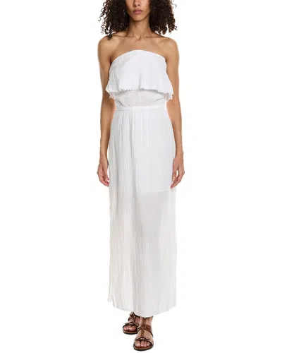 Shop Michael Stars Tara Tube Maxi Dress In White