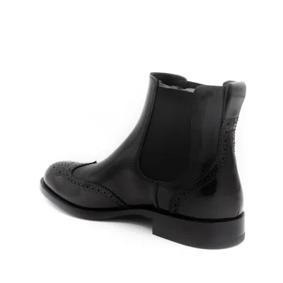Shop Tod's Boots Black