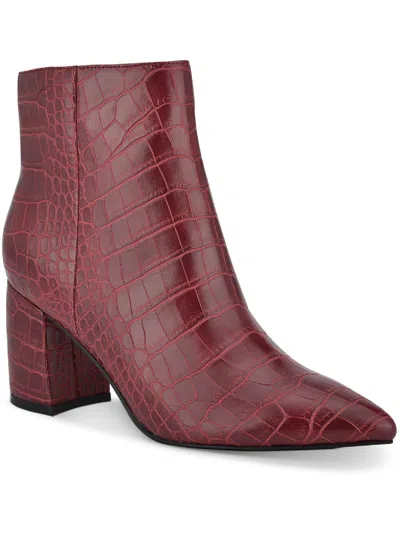 Shop Marc Fisher Retire 4 Womens Snake Print Heels Ankle Boots In Multi