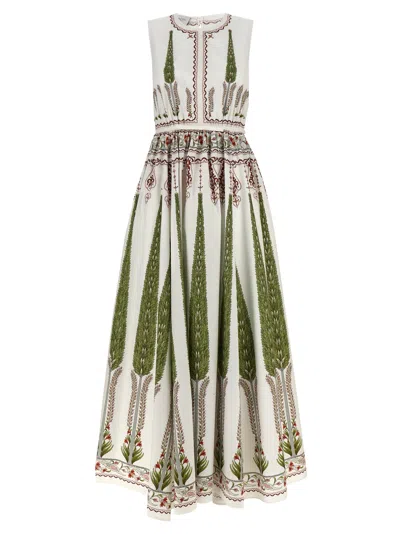 Shop Giambattista Valli Long Floral Dress Dresses Multicolor