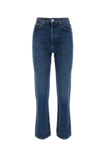 Shop Agolde Jeans In Blue