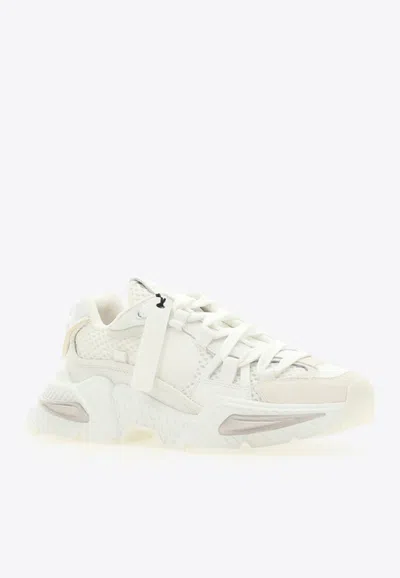 Shop Dolce & Gabbana Airmaster Low-top Sneakers In White